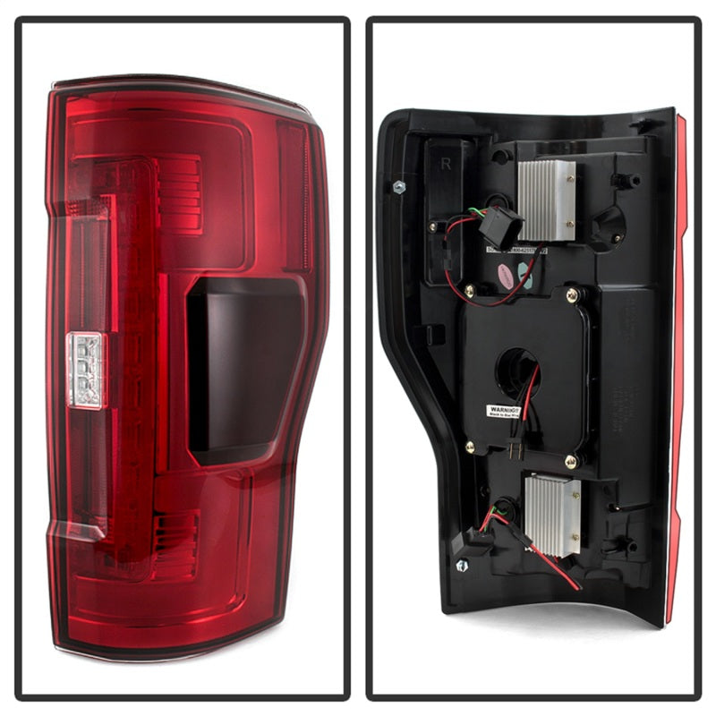 Spyder 17-18 Ford F-250 Super Duty (Excl LED Models) LED Tail Lights -Red Clr (ALT-YD-FS17-LED-RC) 5085603 5085603 Photo - Unmounted