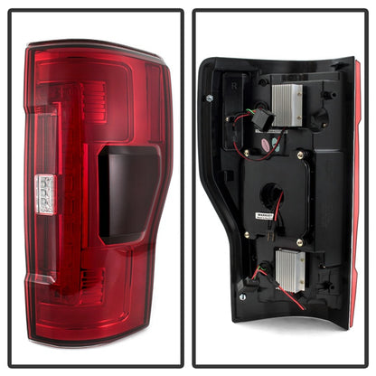 Spyder 17-18 Ford F-250 Super Duty (Excl LED Models) LED Tail Lights -Red Clr (ALT-YD-FS17-LED-RC) 5085603 5085603 Photo - Unmounted