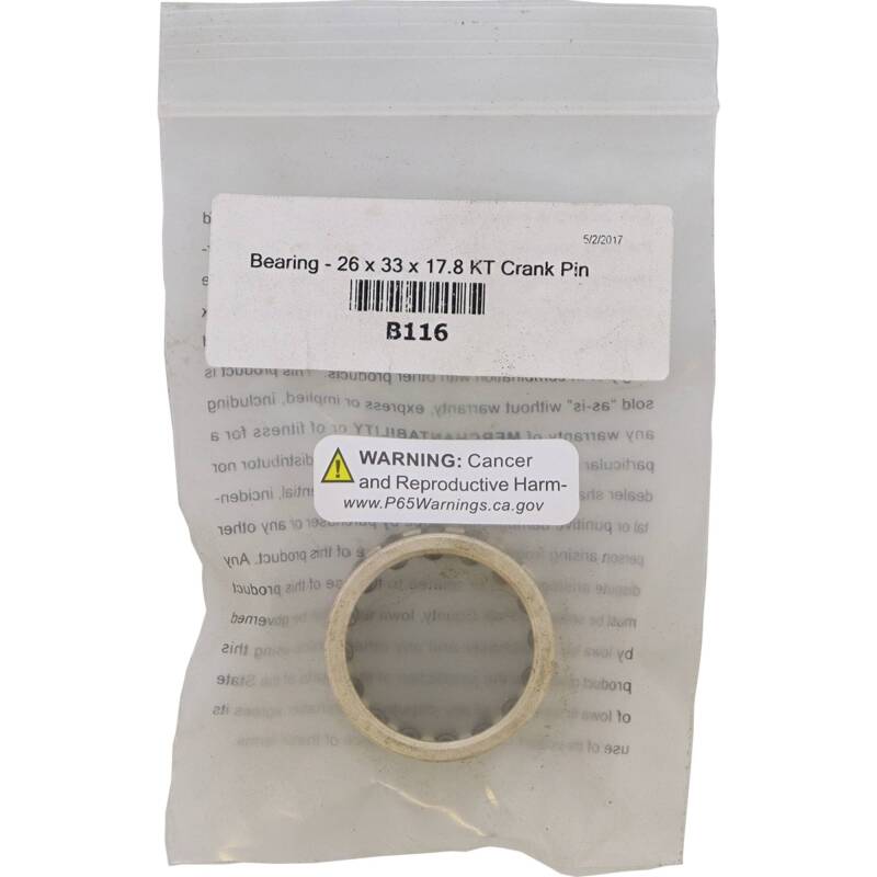 Hot Rods Bearing - 26 x 33 x 17.8 KT B116 B116 Photo - Primary