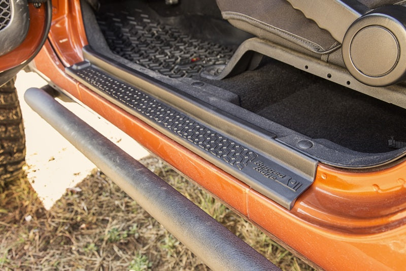 Rugged Ridge All Terrain Entry Guard Kit;07-18 Jeep Wrangler JKU 11216.21 Photo - Mounted