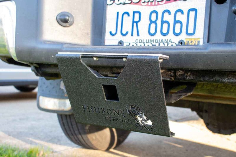Fishbone Offroad 2In Receiver Hitch Mounted Step - Black Powdercoat Steel FB21238 FB21238 Photo - lifestyle view