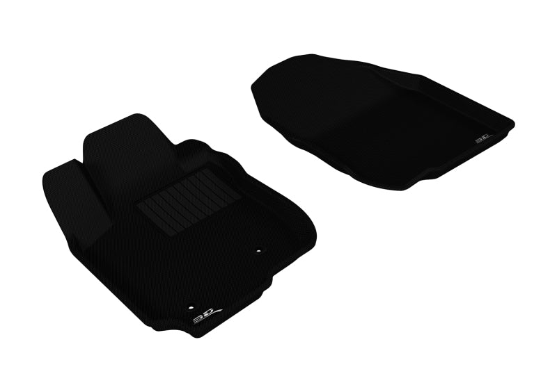 3D MAXpider 2006-2012 Toyota RAV4 Kagu 1st Row Floormat - Black L1TY02311509 L1TY02311509 Photo - Primary