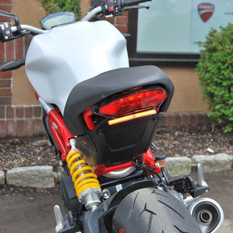 New Rage Cycles 18-24 Ducati Monster 821 Fender Eliminator Kit w/Load EQ 821-FE-18 821-FE-18 Photo - Primary
