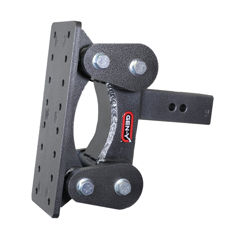 GEN-Y Hitch Gen-Y The Boss Torsion-Flex Pintle Plate 2.5in Shank 6.5in Drop 2400lb TW 21K Hitch GH-1301 GH-1301 Photo - Primary