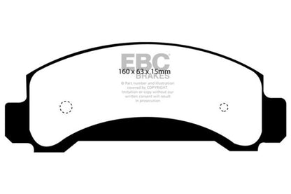 EBC Disc Brake Pad Set UD654 Photo - Primary