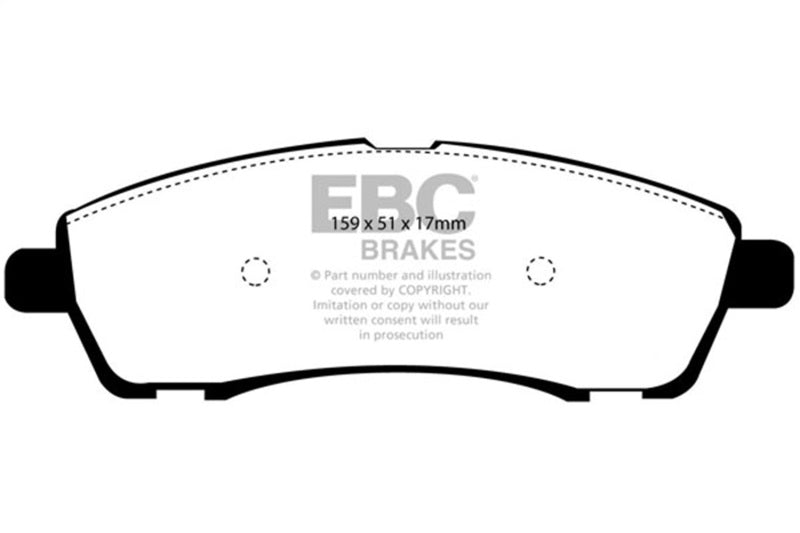 EBC Disc Brake Pad Set ED91603 Photo - Primary