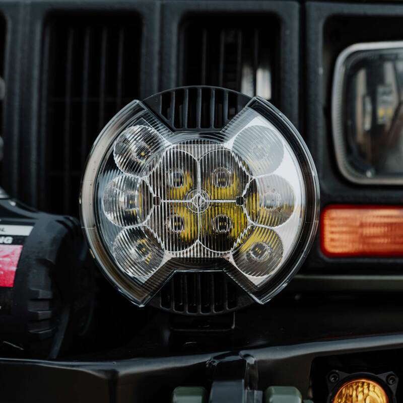 KC HiLiTES SlimLite 6in Light Shield - SAE Driving Beam - Clear 5120 5120 User 1