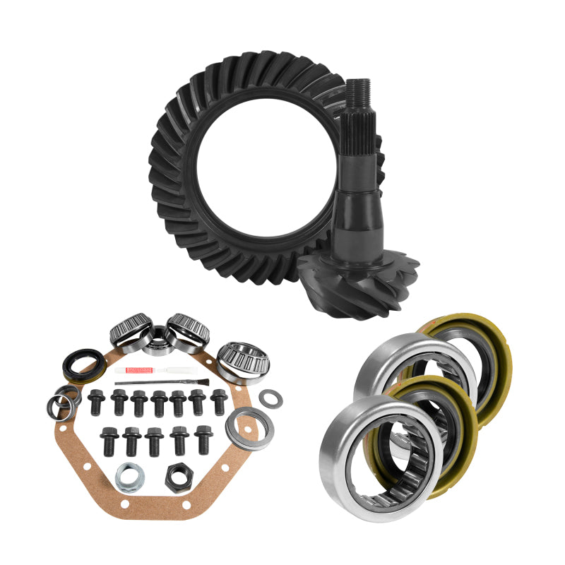 Yukon Gear & Axle Yukon ZF 9.25in CHY 3.55 Rear Ring & Pinion Install Kit Axle Bearings and Seal YGK2083 YGK2083 Photo - Primary
