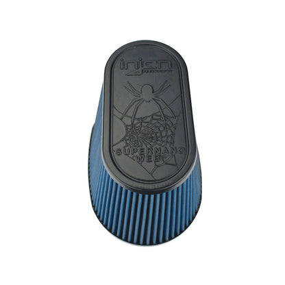 Injen  AMSOIL Ea Nanofiber Dry Air Filter - 8 1/2 Oval Filter 9 1/2Base X-1023-BB Photo - out of package