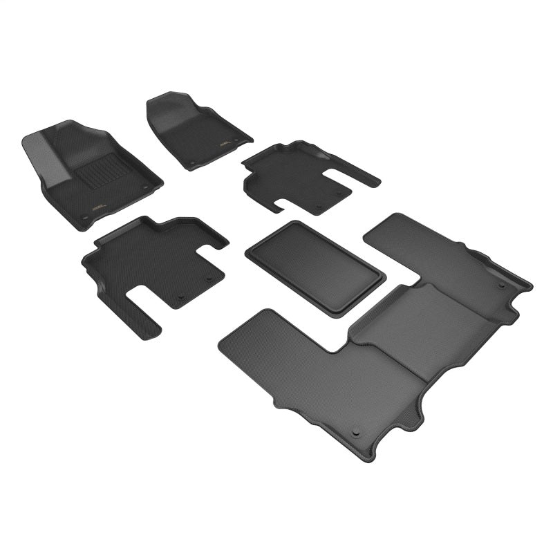 3D MAXpider 22-24 Jeep Wagoneer 7 Seat Kagu Black R1 R2 R3 L1JP03301509 L1JP03301509 Photo - Primary