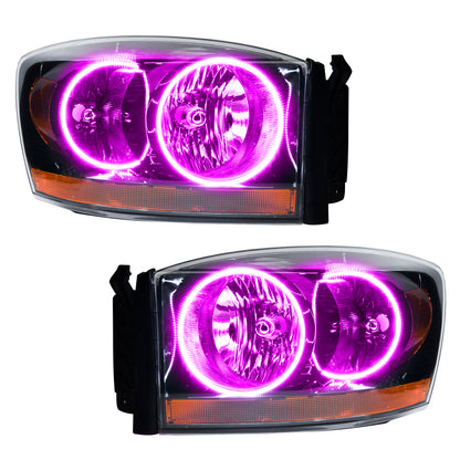 ORACLE Lighting Oracle 06 Dodge Ram SMD HL - Black - ColorSHIFT w/ BC1 Controller 7033-335 7033-335 User 8