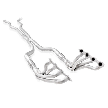 Stainless Works 2014-16 Chevy SS 6.2L Headers 1-7/8in Primaries 3in X-Pipe High-Flow Cats Factory SS14HCAT SS14HCAT Photo - Primary