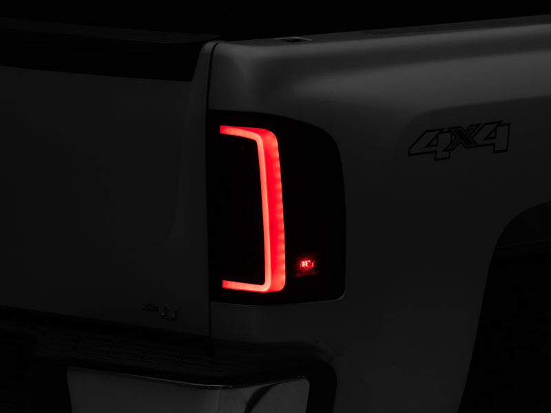 Raxiom 07-13 Chevy Silverado 1500 G2 LED Tail Lights- Black Housing (Clear Lens) S112711