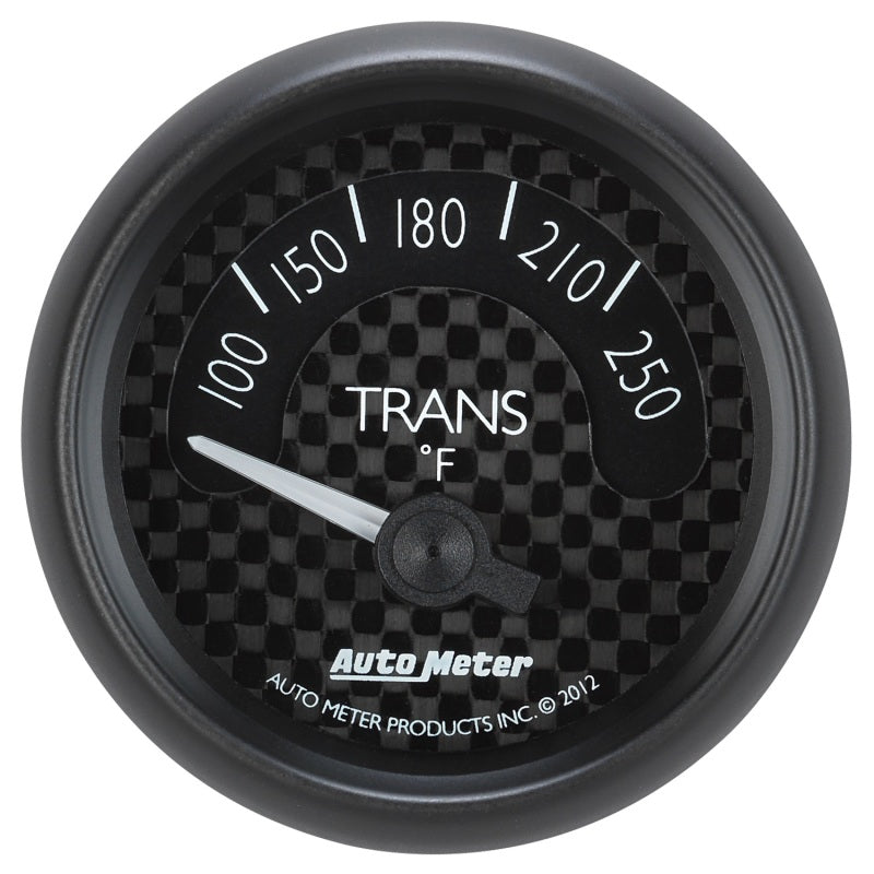 Autometer GT Series 52mm Short Sweep Electronic 100-250 Deg F Transmission Temperature 8049 8049 Photo - Primary