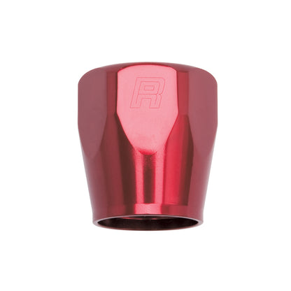 Russell Performance 2-Piece -8 AN Full Flow Swivel Hose End Sockets (Qty 2) - Polished and Red 615530 615530 Photo - Primary