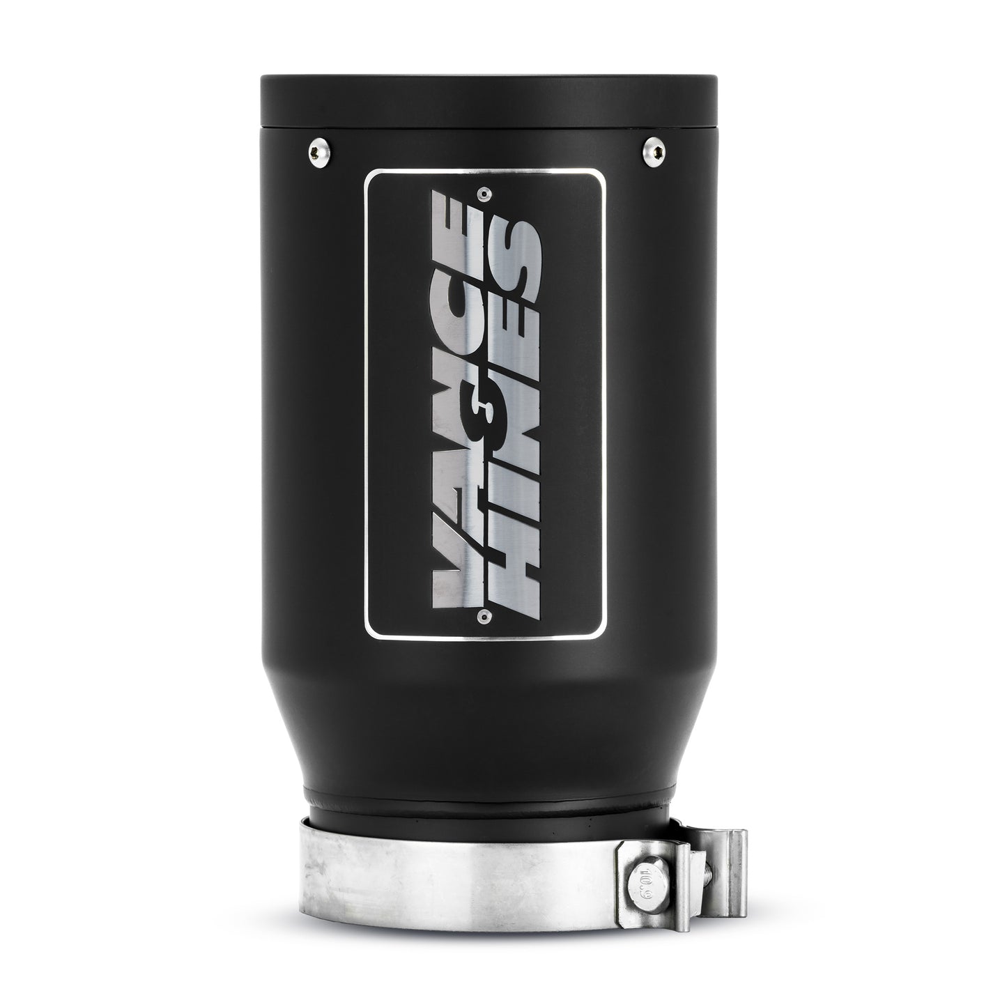 Vance and Hines Vance & Hines 5inX6.5inX12in Universal Exhaust Tip Eliminator Black for Catback Exhaust 46912