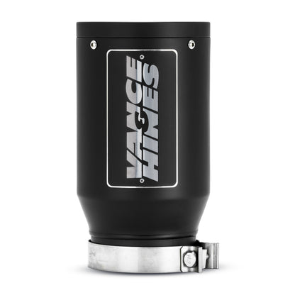 Vance and Hines Vance & Hines 5inX6.5inX12in Universal Exhaust Tip Eliminator Black for Catback Exhaust 46912