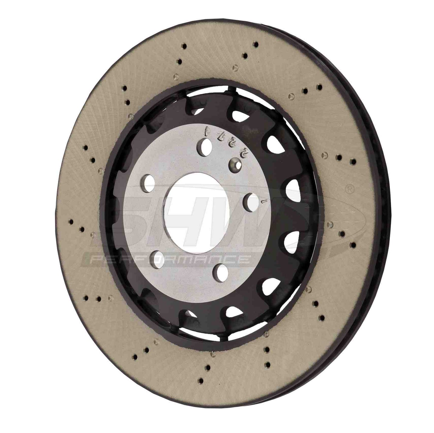 SHW Performance SHW 18-20 Audi RS5 2.9L (Excl Ceramic Brakes) Rear Smooth Lightweight Brake Rotor ARX49211