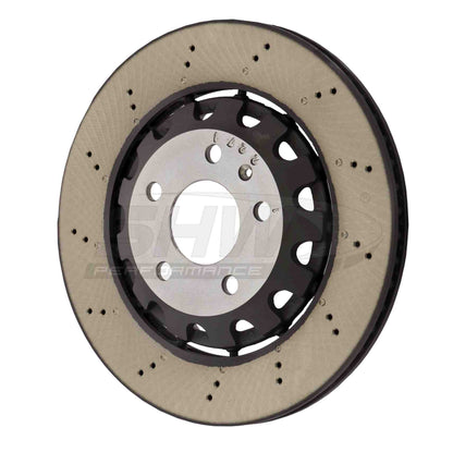 SHW Performance SHW 18-20 Audi RS5 2.9L (Excl Ceramic Brakes) Rear Smooth Lightweight Brake Rotor ARX49211