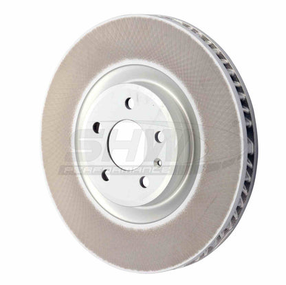 SHW Performance SHW 15-18 Porsche Macan S 3.0L w/o Ceramic Brakes Left Front Smooth Monobloc Brake Rotor PFL39521