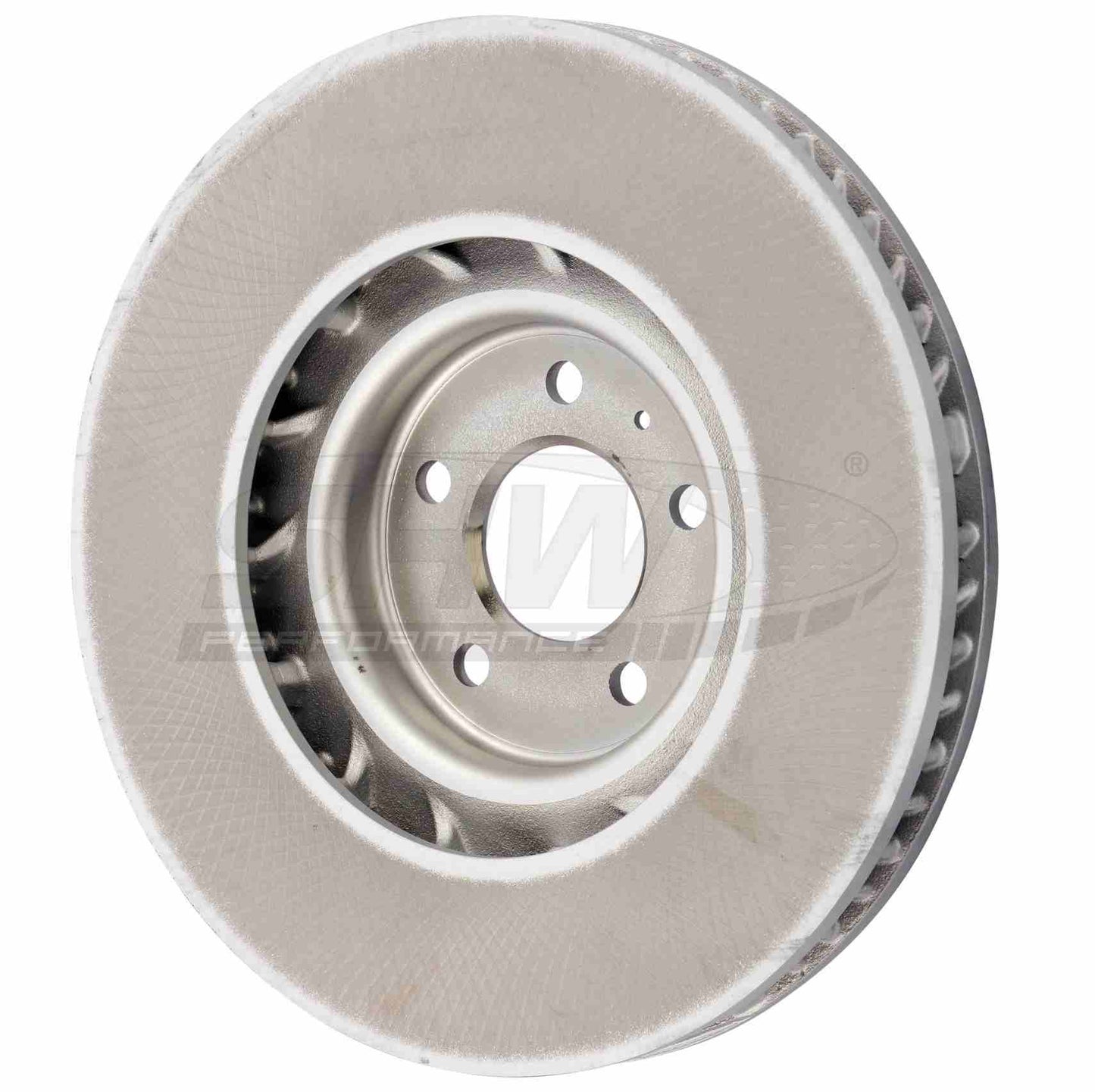 SHW Performance SHW 19-21 Porsche Macan S 3.0L Left Front Smooth Monobloc Brake Rotor PFL39527