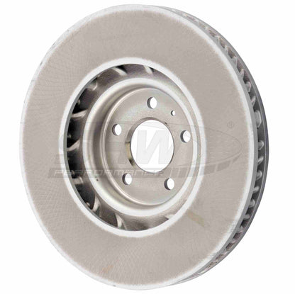 SHW Performance SHW 19-21 Porsche Macan S 3.0L Left Front Smooth Monobloc Brake Rotor PFL39527