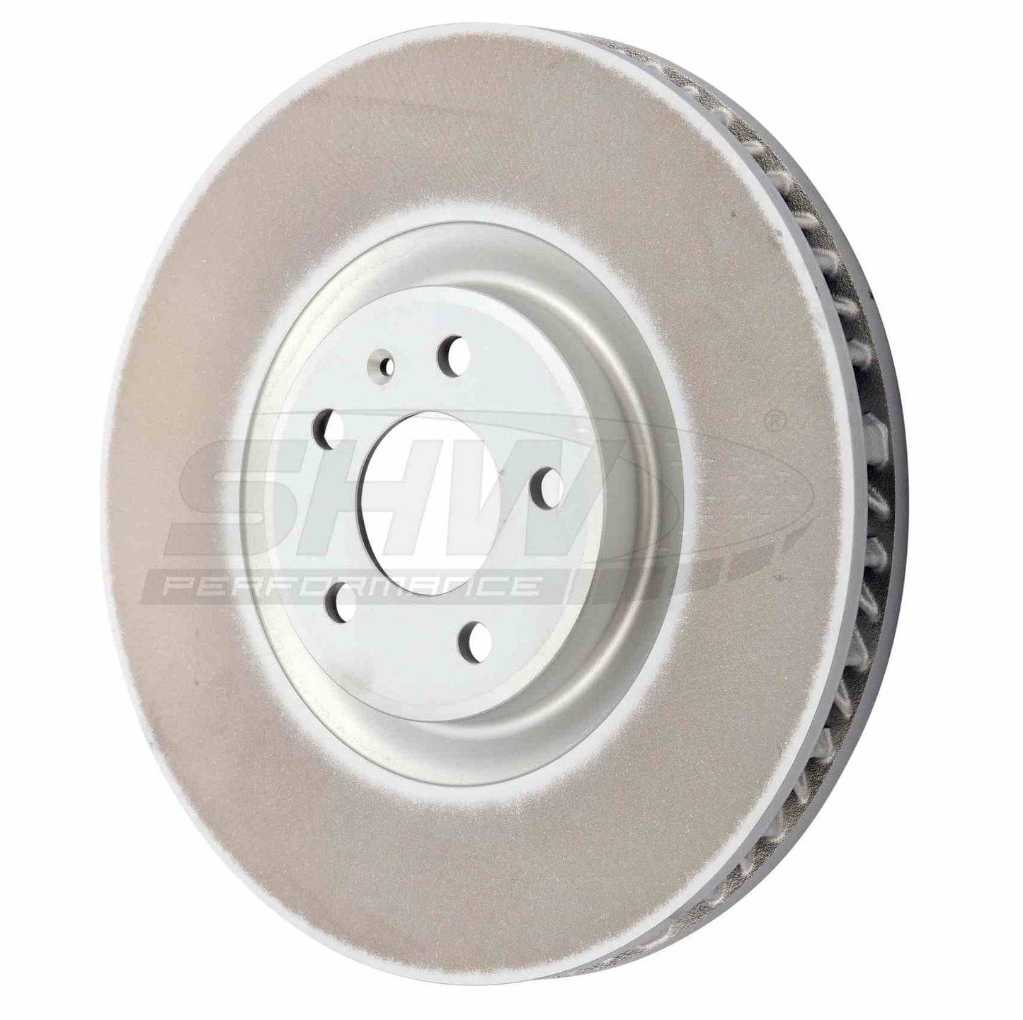 SHW Performance SHW 19-21 Porsche Macan S 3.0L Left Front Smooth Monobloc Brake Rotor PFL39527