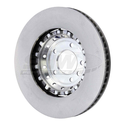 SHW Performance SHW 15-18 Porsche Cayenne GTS 3.6L w/19in Wheel w/o Ceramic Brakes Left Front Smooth LW Brake Rotor PFL47523