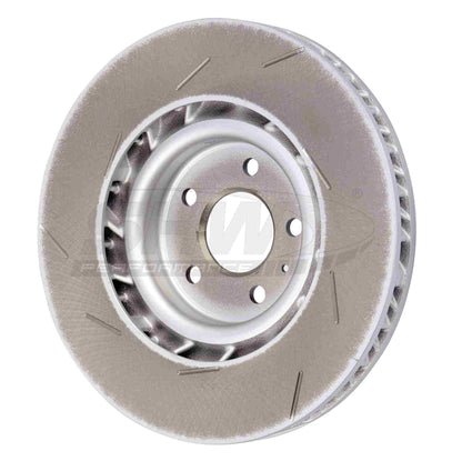 SHW Performance SHW 15-18 Porsche Macan S 3.0L w/o Ceramic Brakes Right Front Smooth Monobloc Brake Rotor PFR39522