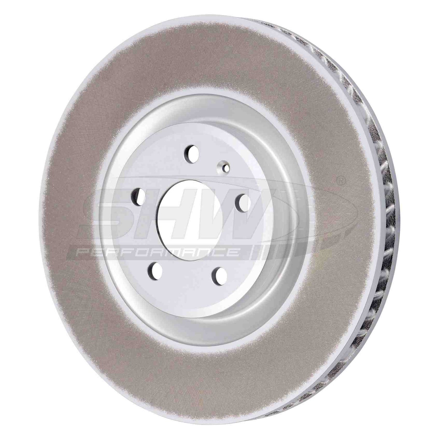 SHW Performance SHW 15-18 Porsche Macan S 3.0L w/o Ceramic Brakes Right Front Smooth Monobloc Brake Rotor PFR39522