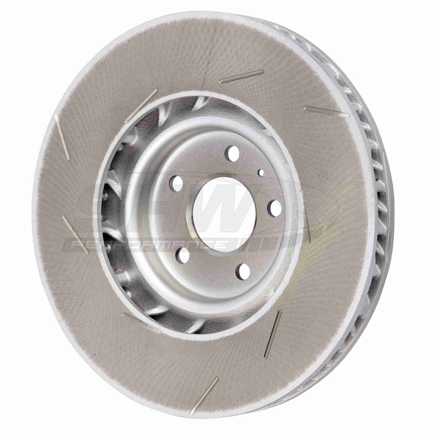 SHW Performance SHW 15-18 Porsche Macan GTS 3.0L w/18in Wheels w/o Ceramic Brakes Right Front Smooth MB Brake Rotor PFR39524