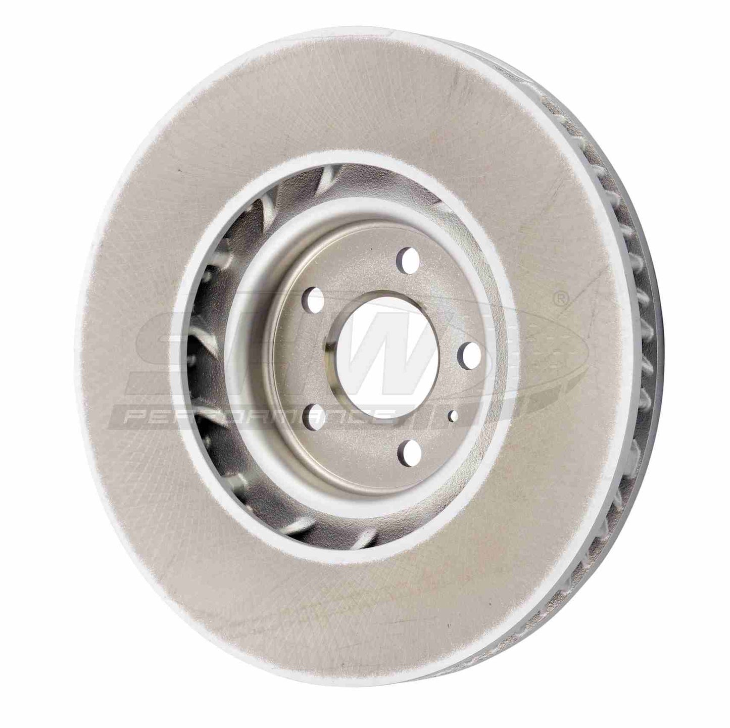 SHW Performance SHW 20-21 Porsche Macan GTS 2.9L Right Front Smooth Monobloc Brake Rotor PFR39528