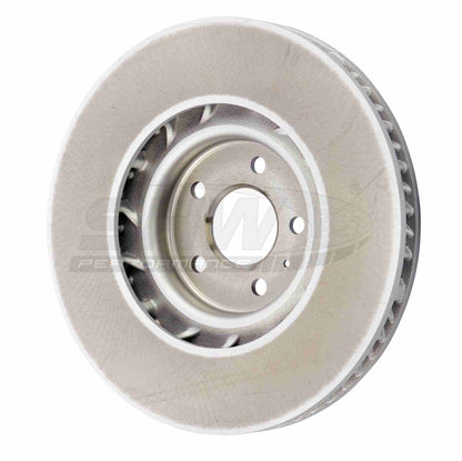 SHW Performance SHW 20-21 Porsche Macan GTS 2.9L Right Front Smooth Monobloc Brake Rotor PFR39528