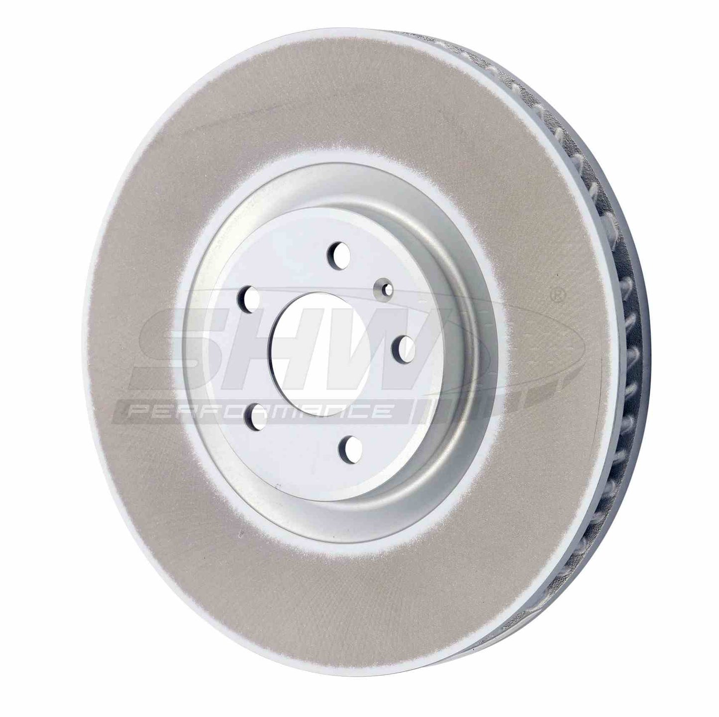 SHW Performance SHW 20-21 Porsche Macan GTS 2.9L Right Front Smooth Monobloc Brake Rotor PFR39528