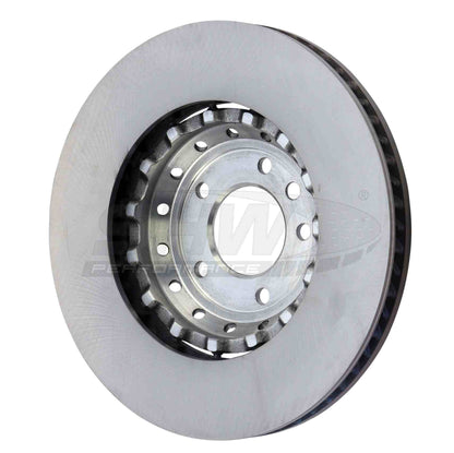SHW Performance SHW 15-18 Porsche Cayenne GTS 3.6L w/19in Wheel w/o Ceramic Brake Right Front Smooth LW Brake Rotor PFR47524
