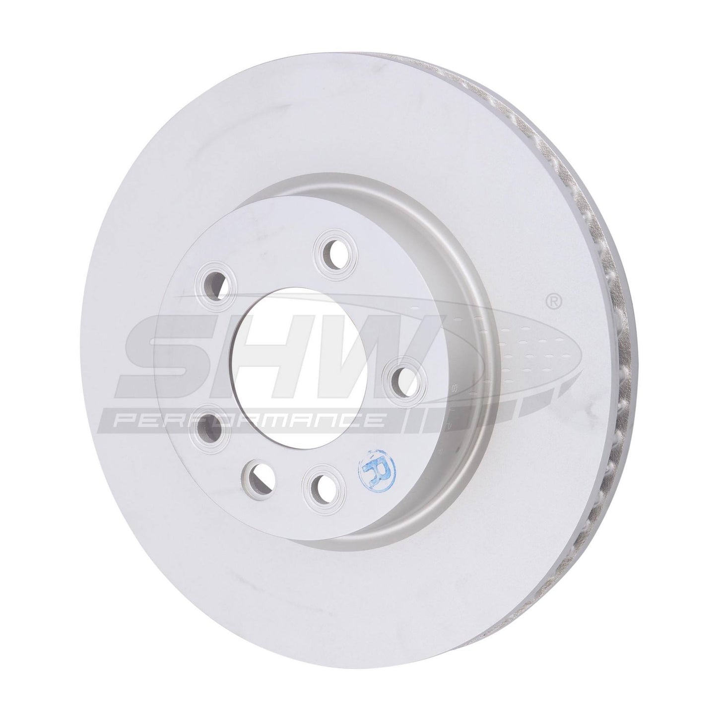 SHW Performance SHW 05-09 Volkswagen Touareg 3.2L/4.2L w/330mm Rotors Right Front Smooth Monobloc Brake Rotor VFR37812