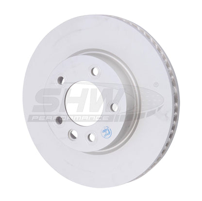 SHW Performance SHW 05-09 Volkswagen Touareg 3.2L/4.2L w/330mm Rotors Right Front Smooth Monobloc Brake Rotor VFR37812