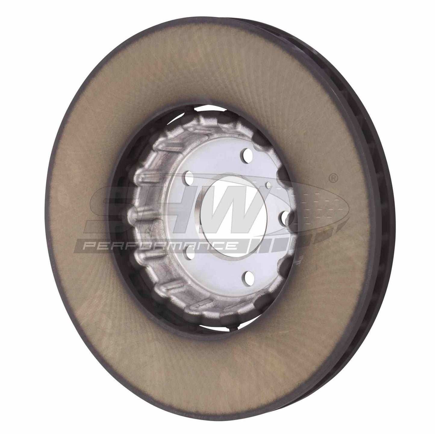 SHW Performance SHW 16-20 Bentley Bentayga 6.0L Front Smooth Lightweight Brake Rotor VFX47361