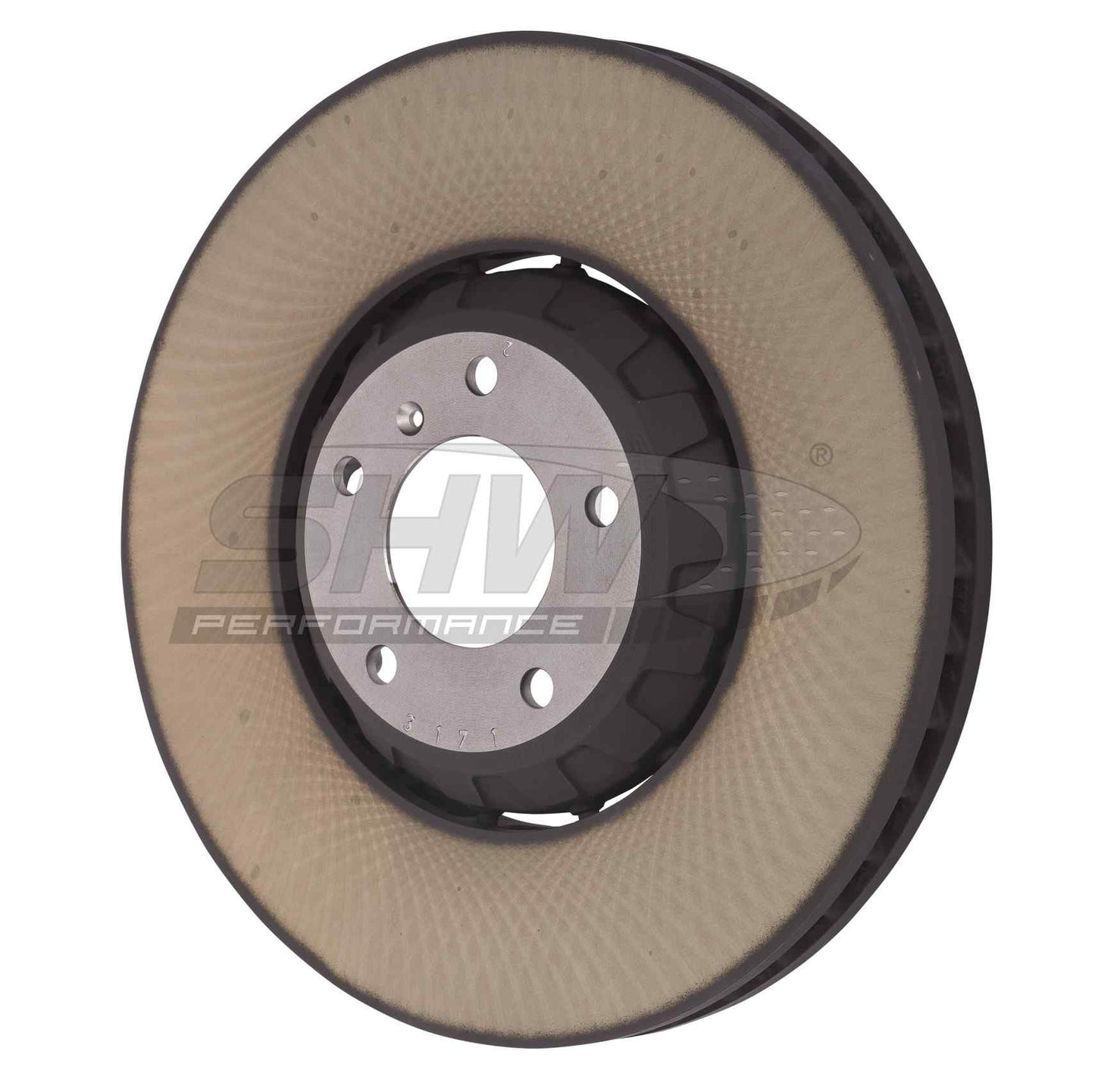 SHW Performance SHW 16-20 Bentley Bentayga 6.0L Front Smooth Lightweight Brake Rotor VFX47361