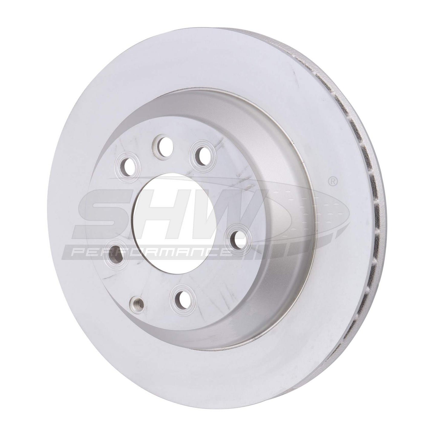 SHW Performance SHW 05-09 Volkswagen Touareg 3.2L/4.2L w/330mm Rotors Rear Smooth Monobloc Brake Rotor VRX37816