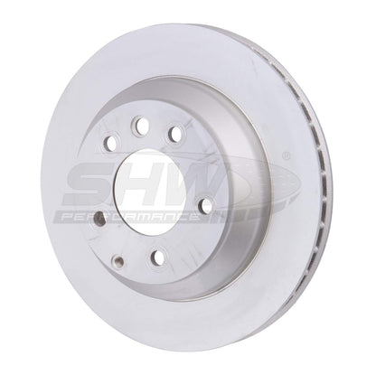 SHW Performance SHW 05-09 Volkswagen Touareg 3.2L/4.2L w/330mm Rotors Rear Smooth Monobloc Brake Rotor VRX37816