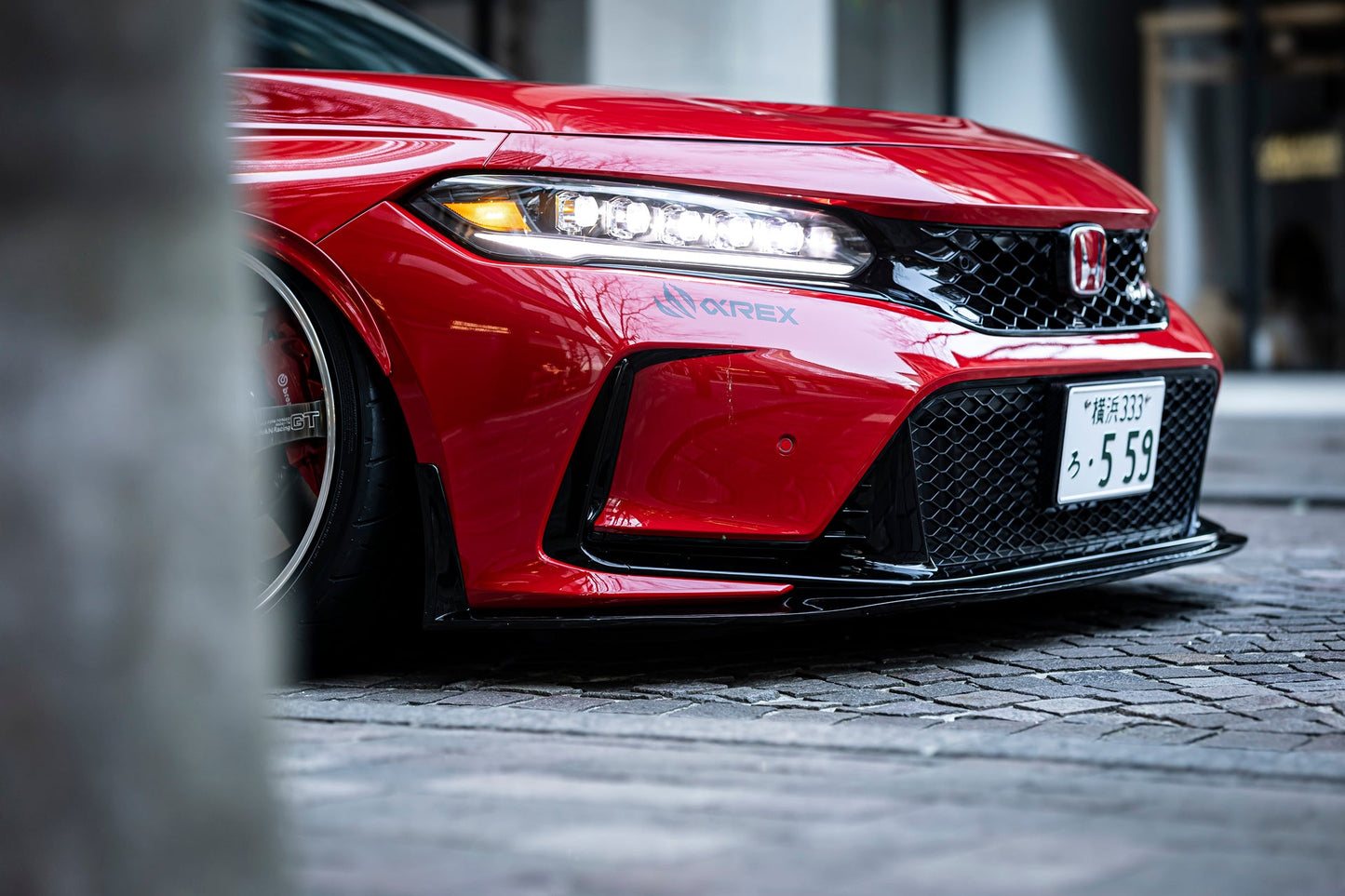 MAX ORIDO Front Lip Spoiler + Side Fins - Honda Civic Type R [FL5]- ** In Stock **
