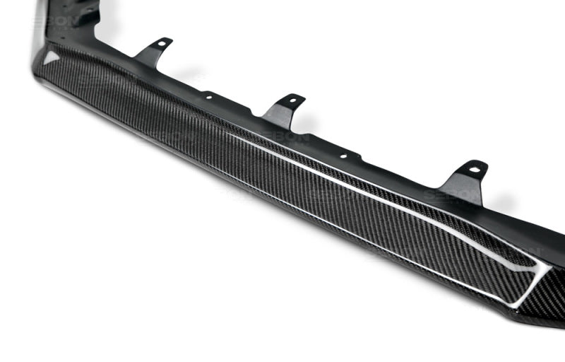Seibon Carbon Fiber Front Lip For 2015-2017 Subaru WRX/STi FL15SBIMP-MB1 Photo - Primary