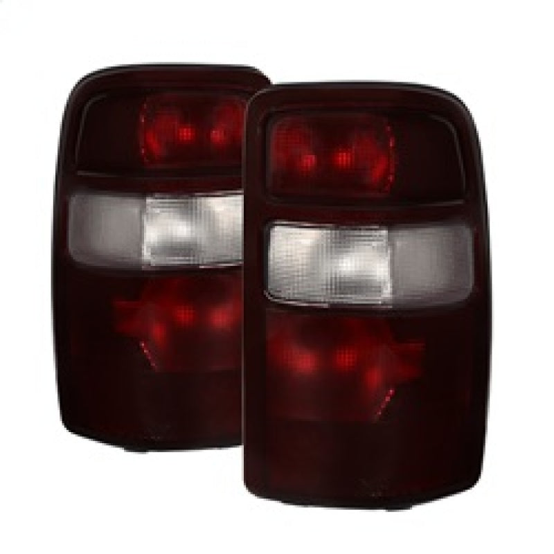 SPYDER Xtune GMC Yukon 00-06 OEM Style Tail Lights w/ Black Rim Red Smoked ALT-JH-CSUB00-OE-RSM 9028809 9028809 Photo - Primary