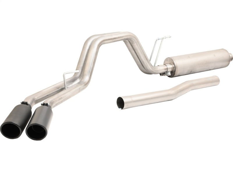 Gibson 20-21 Ford F250/F350 7.3L Black Elite Cat-Back Dual Sport Exhaust System - Stainless 69136B 69136B Photo - Primary