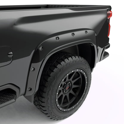 EGR 20-23 Chevrolet Silverado 2500Hd/3500Hd Traditional Bolt-On Look Fender Flares Black Set Of 4 791884-GBA 791884-GBA User 2