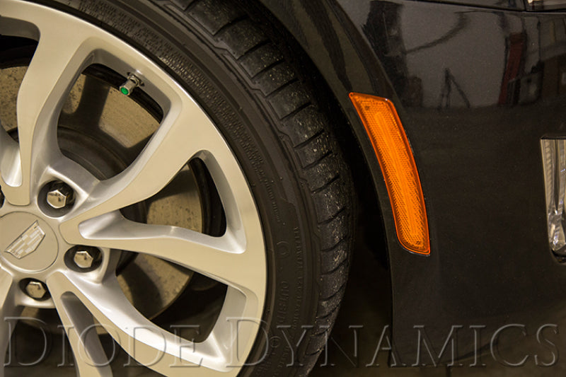Diode Dynamics 14-19 Cadillac ATS Cadillac ATS LED Sidemarkers (Pair) Smoked DD5066 DD5066 User 2