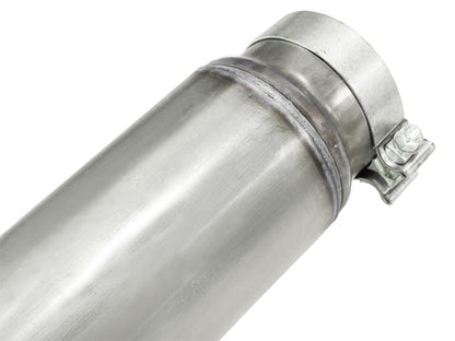aFe ATLAS 5in Aluminized Steel DPF-Back Exhaust System w/Black Tip Dodge 49-02016-B Photo - Unmounted
