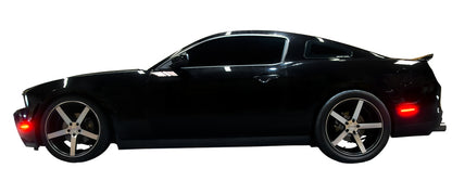 ORACLE Lighting Oracle 10-14 Ford Mustang Concept Sidemarker Set - Tinted - Competition Orange (CY) 9700-CY-T 9700-CY-T Photo - Mounted