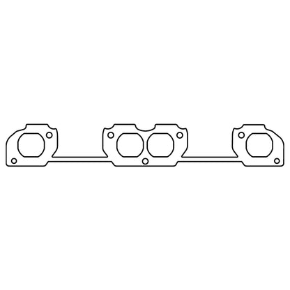 Cometic Exhaust Gasket D-Port Pair Armor Clad Thickness: .064in C5593-064 Photo - Primary